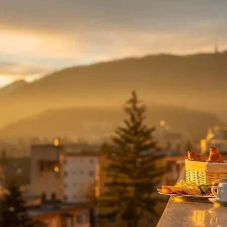Isolina Rooftop Private Terrace And Garage Апартаменти Брашов